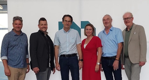 Pendlergipfel mit positivem Ausblick: Walter Semlitsch, Josef
Adam, Thomas Thuner, Melanie Brunner, Jürgen Edlinger, Franz Gosch
(v.l.n.r.) Fotocredit FCG-Pendlerinitiative Gebührenfrei