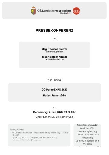 Vorschau Bild von Unterlage zur Pressekonferenz
