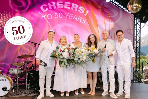 Familie Stock: Daniel, Barbara, Christine, Antonia, Josef und
Alexander