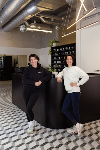  SuperCycle Gründerinnen Rhana Loudon und Olivia „Lilli" Hromatka