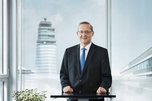 Porträtfoto Dr. Günther Ofner, Vorstand der Flughafen Wien AG