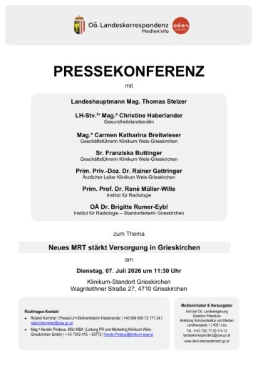 Vorschau Bild von Unterlage zur Pressekonferenz