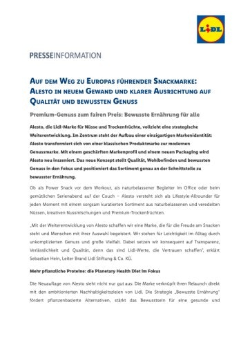 Vorschau Bild von Pressemitteilung