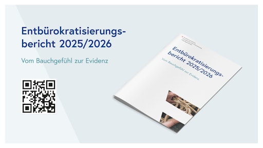 QR Code zum Entbürokratisierungsbericht auf BMEIA Webseite