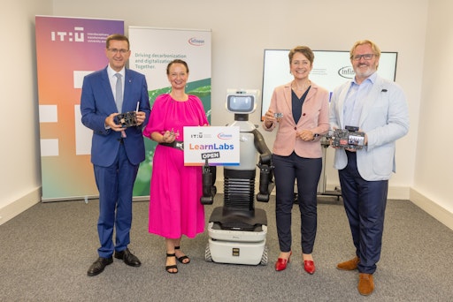 Infineon: Eröffnung der IT:U LearnLabs bei Infineon in Linz