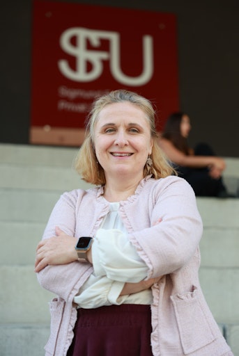 Die neue Dekanin der Fakultät für Medizin an der Sigmund Freud
Privatuniversität (SFU) Frau Prof. Krzyzanowska-Mittermayer.
