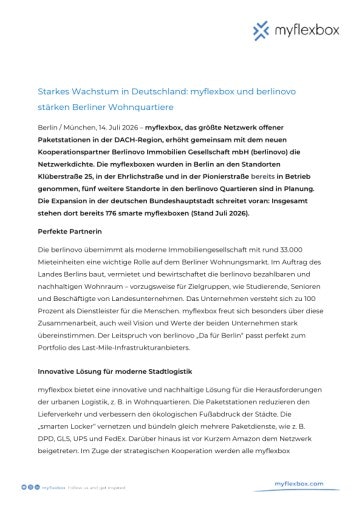 Vorschau Bild von Pressemitteilung als pdf