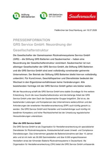  Presseinformation