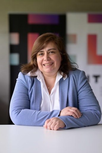 Vorschau Bild von Carla Barreiros, Head of Project Based Learning an der IT:U