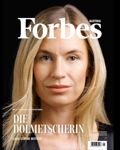Forbes Austria cover featuring Lara Sophie Bothur, "The Tech
Translator". / Weiterer Text über ots und www.presseportal.de / Die
Verwendung dieses Bildes für redaktionelle Zwecke ist unter
Beachtung aller mitgeteilten Nutzungsbedingungen zulässig und dann
auch honorarfrei. Veröffentlichung ausschließlich mit
Bildrechte-Hinweis.