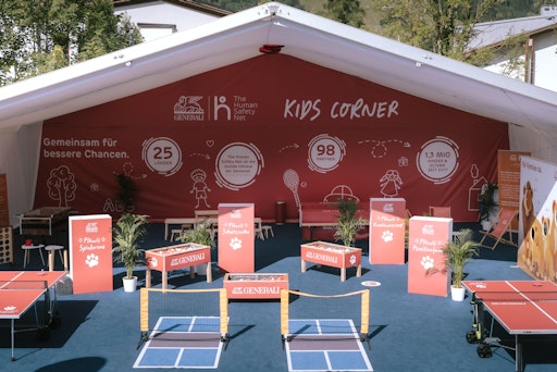 Kids Corner beim Generali Open in Kitzbühel