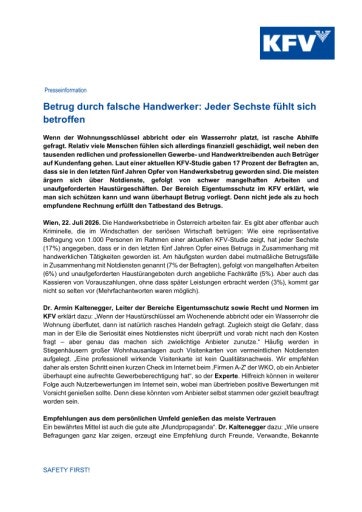 Vorschau Bild von Presseaussendung.pdf