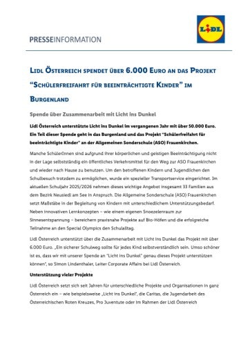 Vorschau Bild von Pressemitteilung
