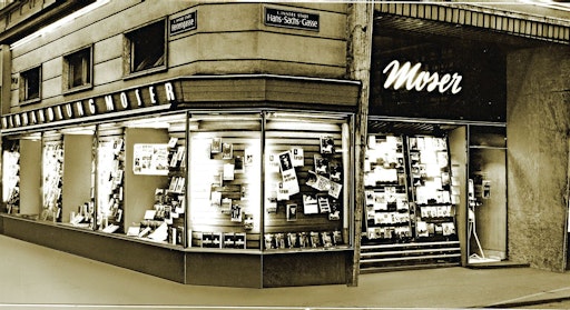 Alte Ansicht Buchhandlung Moser