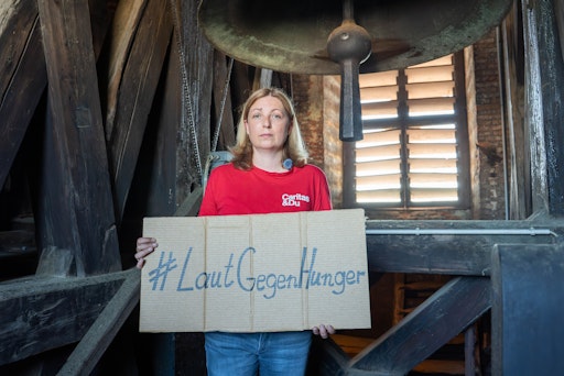 Caritas-Präsidentin Nora Tödtling-Musenbichler kündigt
österreichweites Glockenläuten am Freitag, 31. Juli um 15 Uhr an.