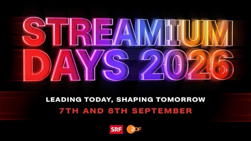 ZDF und SRF starten die Streamium Days 2026 // Weiterer Text über
ots und www.presseportal.de/nr/7840 / Die Verwendung dieses Bildes
für redaktionelle Zwecke ist unter Beachtung aller mitgeteilten
Nutzungsbedingungen zulässig und dann auch honorarfrei.
Veröffentlichung ausschließlich mit Bildrechte-Hinweis.