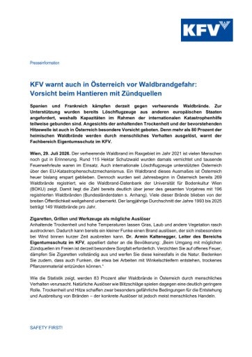 Vorschau Bild von Presseaussendung.pdf