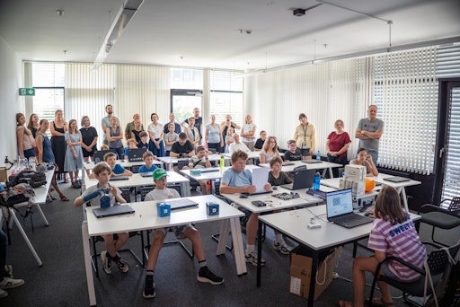 Vorschau Bild von Von 27. bis 31. Juli 2026 fand der Coding4Kids Kurs am NTS
Standort in Innsbruck statt.