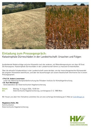 Vorschau Bild von Einladung zum Pressegespräch