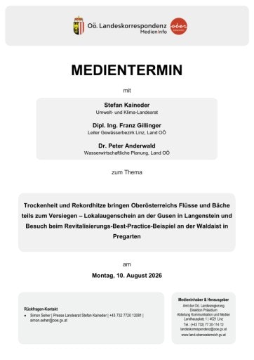 Vorschau Bild von Unterlage zur Pressekonferenz