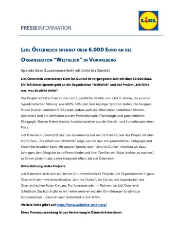 Vorschau Bild von Pressemitteilung