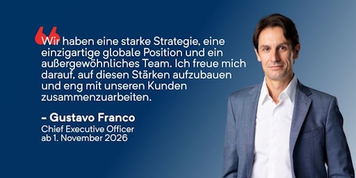 Gustavo Franco, RHI Magnesita CEO ab 1. November 2026