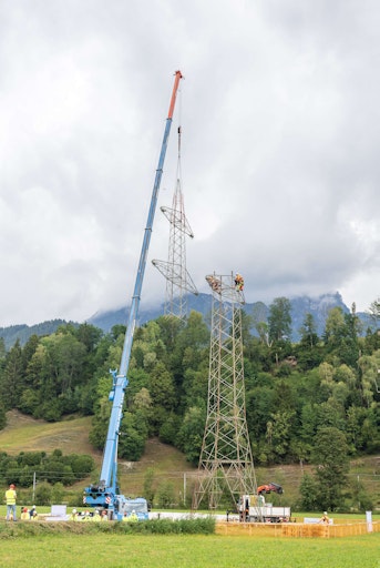Vorschau Bild von 18.08.2026, Austrian Power Grid APG - Medientermin
Generalerneuerung der 220-kV-Ennstalleitung zwischen Wagrain
(Salzburg) und Weißenbach bei Liezen (Steiermark). Fotocredit: APG /
Martin Huber