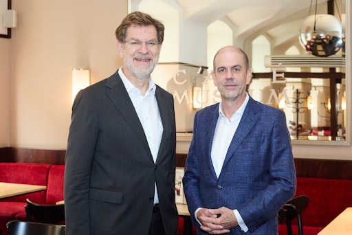 Vorschau Bild von Dr. Peter Hajek (UNIQUE research), Mag. Andreas Zakostelsky,
Obmann des Fachverbandes