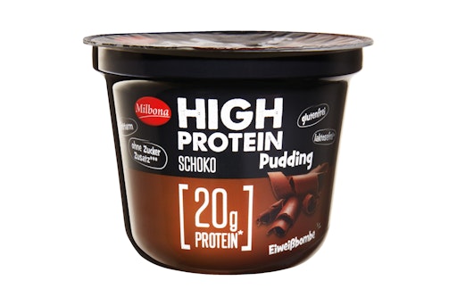 Pressebild Milbona High Protein Pudding Schoko, 200g
