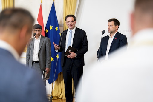 Pressekonferenz Dürre-Hilfspaket