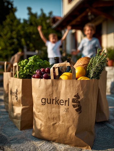 Gurkerl-Sackerl in der Sonne