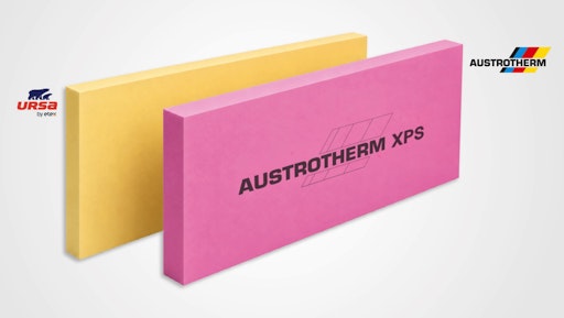 XPS-Dämmstoffplatten von URSA und Austrotherm.