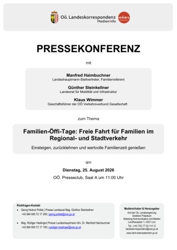 Vorschau Bild von Unterlage zur Pressekonferenz