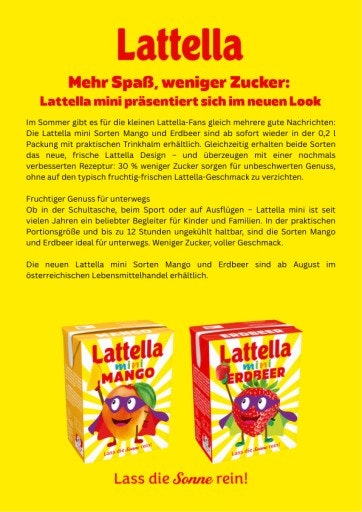 Vorschau Bild von Lattella mini Redesign