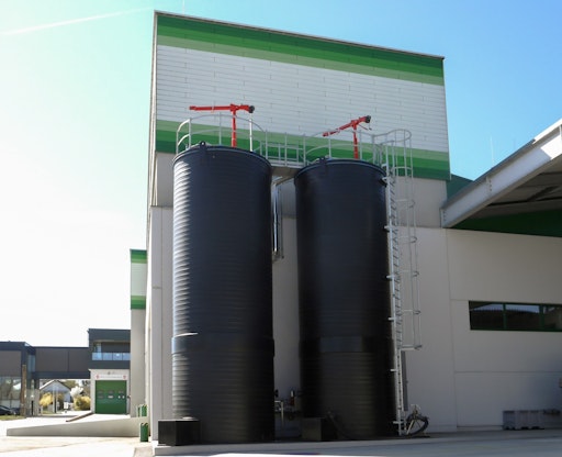 : Im Rahmen des Projekts Bio Substrat werden bei efko organische
Reststoffe aus der Produktion zu erneuerbarer Energie
weiterverwertet.