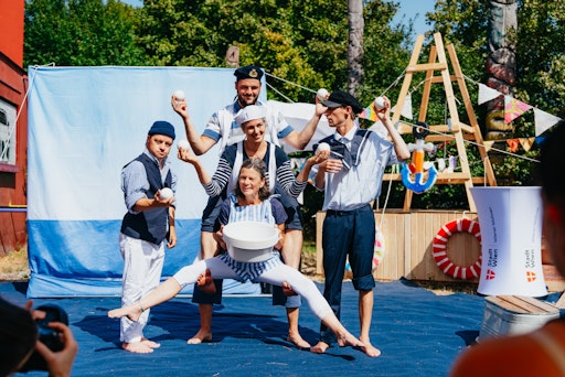 Sommeraktion von Wiener Wohnen und IFEP fand mit einem
gemeinsamen Abschlussfest ihren feierlichen Höhepunkt