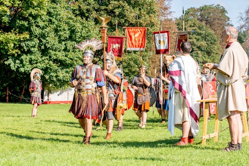 Legionäre am Römerfest