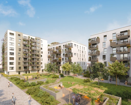 Rendering: Außenansicht THE HOHM 7 (Fotograf: schreinerkastler.at; Bildrechte: schreinerkastler.at)