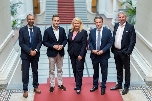 Delegation der Wiener FPÖ bei der AfD Berlin