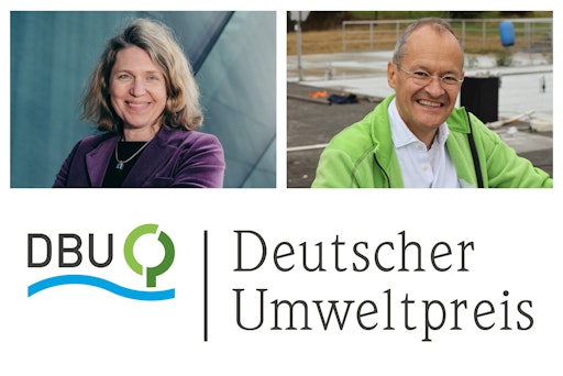 Ausgezeichnet: Umweltjuristin Dr. Roda Verheyen und
Membranfilter-Ingenieur Dr. Klaus Vossenkaul erhalten 2026 den
Deutschen Umweltpreis der DBU. // Weiterer Text über ots und
www.presseportal.de/nr/6908 / Die Verwendung dieses Bildes für
redaktionelle Zwecke ist unter Beachtung aller mitgeteilten
Nutzungsbedingungen zulässig und dann auch honorarfrei.
Veröffentlichung ausschließlich mit Bildrechte-Hinweis.