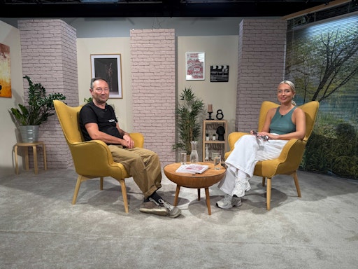 Bernhard Odehnal zu Gast bei Katharina Obermayer im OKTO Studio