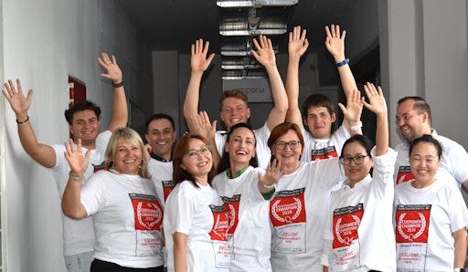 Jubel im emporia-Team für die Auszeichnung „Kundenchampion 2026“
in der Schweiz. Foto: emporia