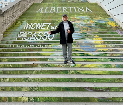 Künstlerische Intervention von Otto Waalkes in den Habsburgischen
Prunkräumen der ALBERTINA