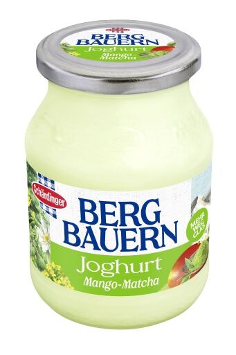 Schärdinger Bergbauern Joghurt Mango-Matcha