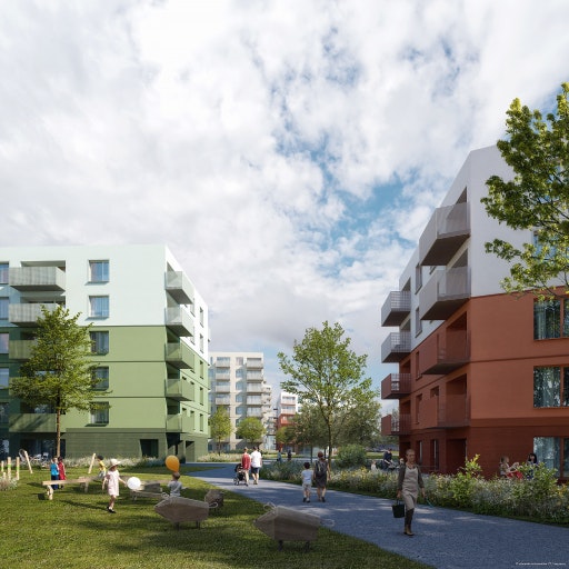 Rendering: LUMA - Das Lichtquartier