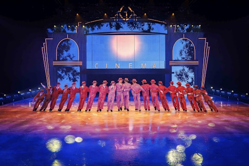 Holiday on Ice CINEMA OF DREAMS Ankündigung für die Show im
Jänner 2027 in der Wiener Stadthalle Foto Holiday on Ice Productios