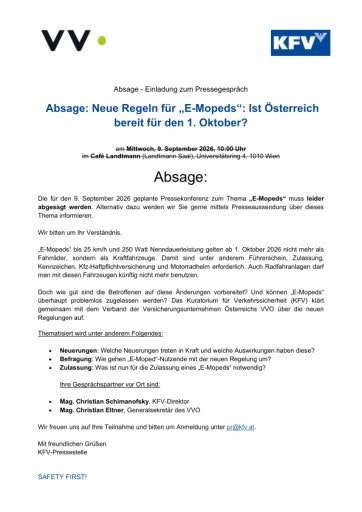  Absage Einladung
