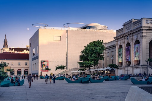 Leopold Museum, Außenansicht