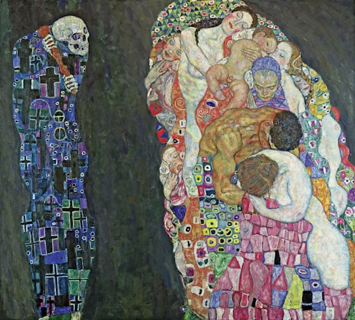 Vorschau Bild von Gustav Klimt (1862–1918), Tod und Leben, 1910/11, umgearbeitet
1912/13 und 1915/16, Öl auf Leinwand, 180,8 x 200,6 cm