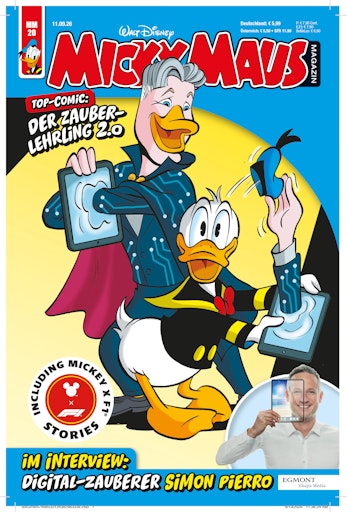 Cover Micky Maus Magazin Nr. 20/26 // Weiterer Text über ots und
www.presseportal.de/nr/8146 / Die Verwendung dieses Bildes für
redaktionelle Zwecke ist unter Beachtung aller mitgeteilten
Nutzungsbedingungen zulässig und dann auch honorarfrei.
Veröffentlichung ausschließlich mit Bildrechte-Hinweis.